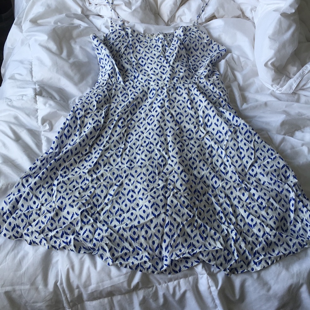 Old Navy Blue and White Sundress